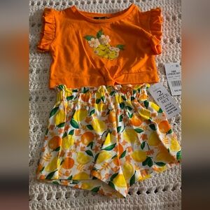 Bright Citrus Kids Matching Set